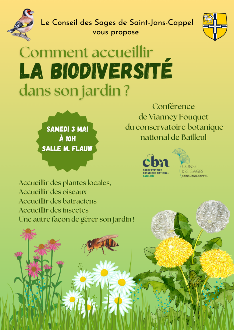 Accueillir La biodiversité dans son jardin