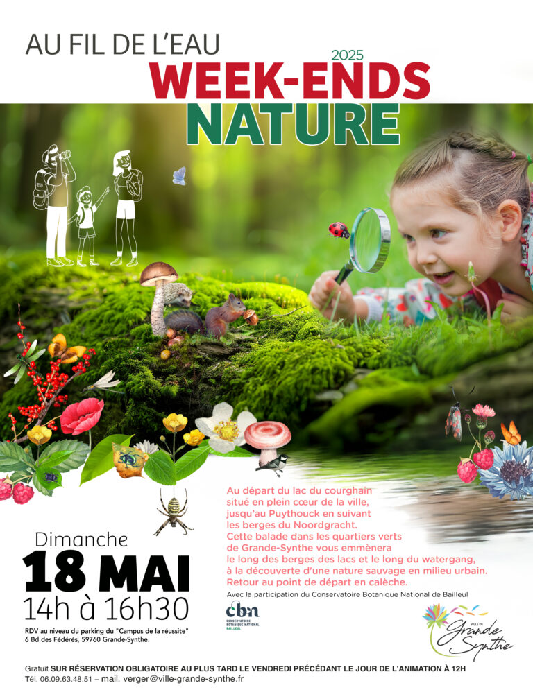 2025 WE nature affiche au fil de l'eau